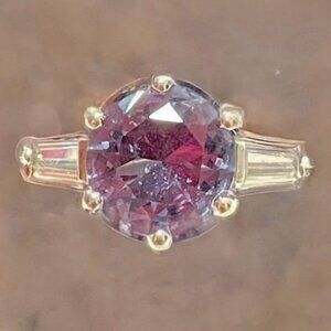 Bomb party 3886 lab created grape tourmaline size 8 New